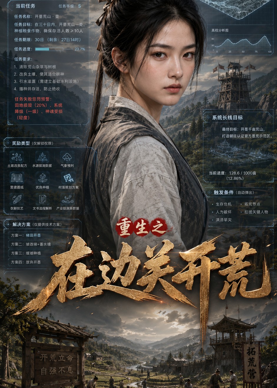 重生之在边关开荒(全集)