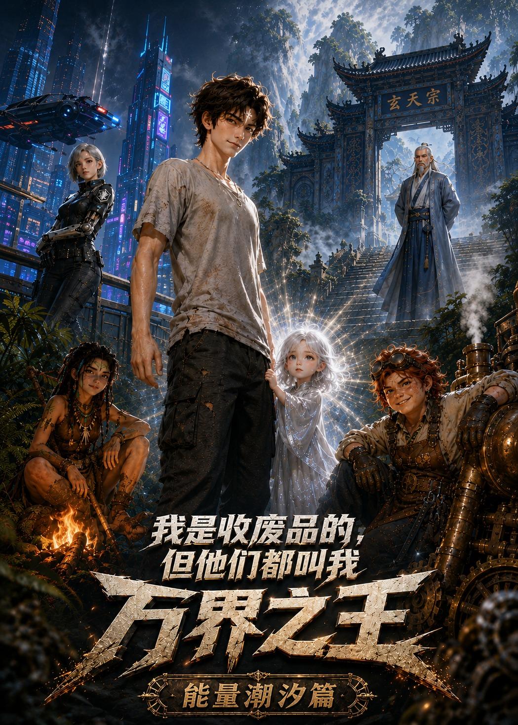 我是收废品的，但他是万界之王(全集)
