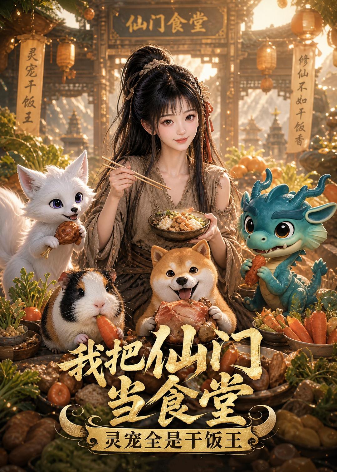 我把仙门当食堂，灵宠全是干饭王(全集)
