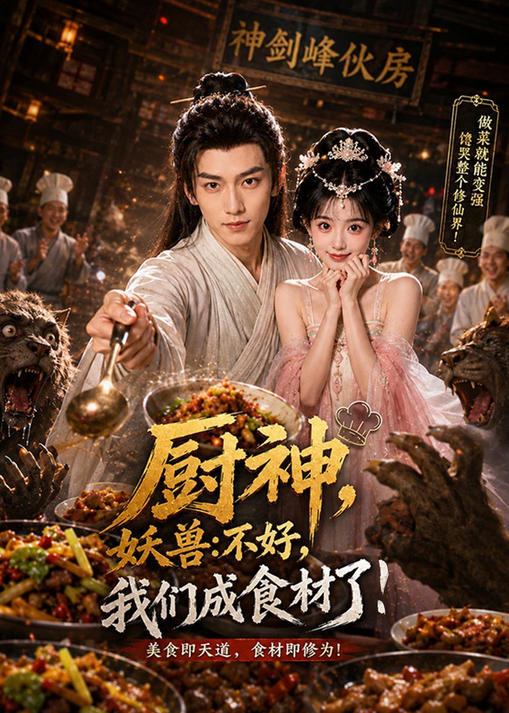 厨神，妖兽：不好，我们成食材了(全集)