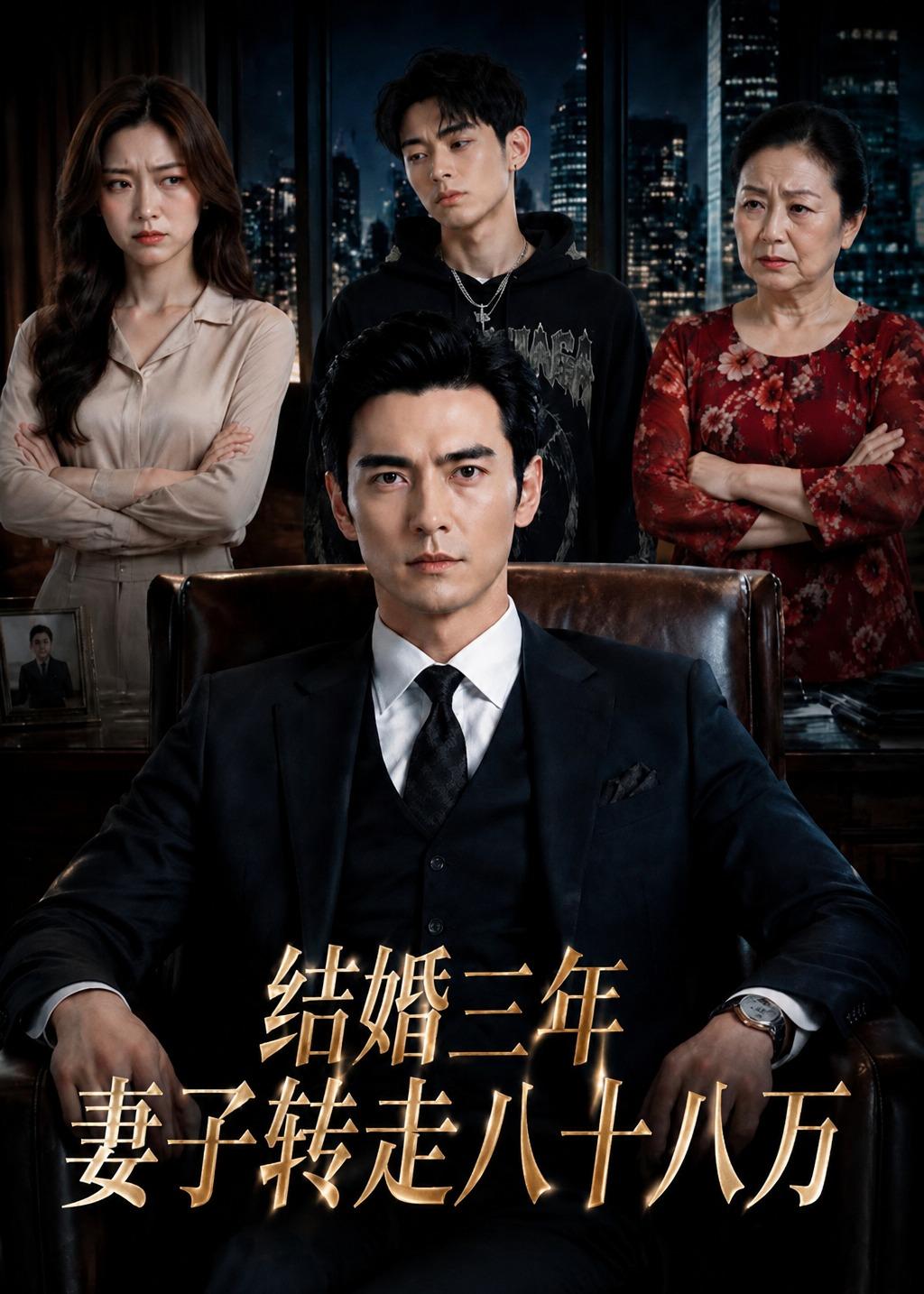 结婚三年，妻子转走八十八万(全集)
