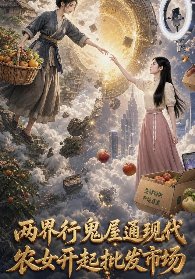 两界行鬼屋通现代，农女开起批发市场(全集)
