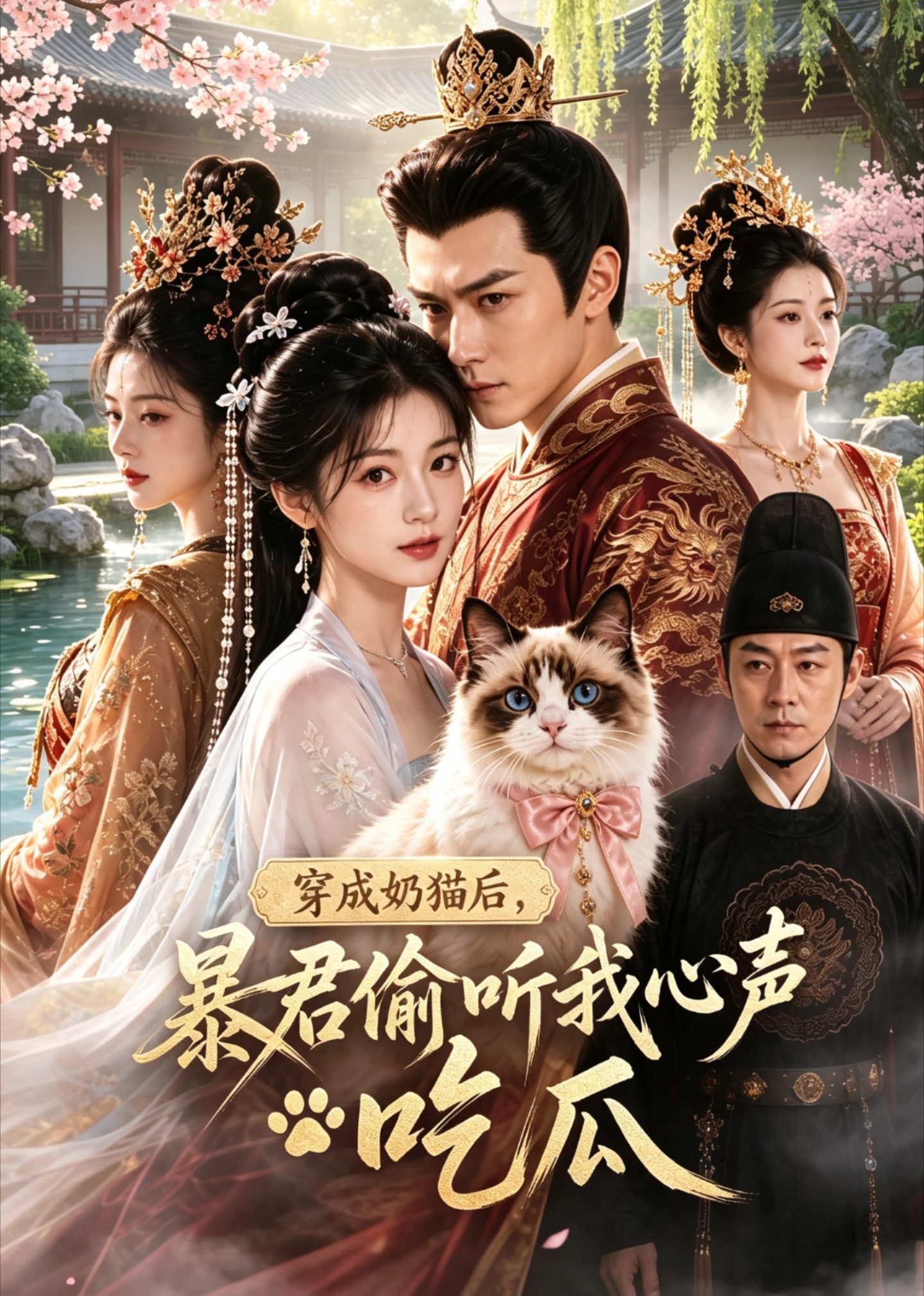 穿成奶猫后，暴君偷听我心声吃瓜(全集)