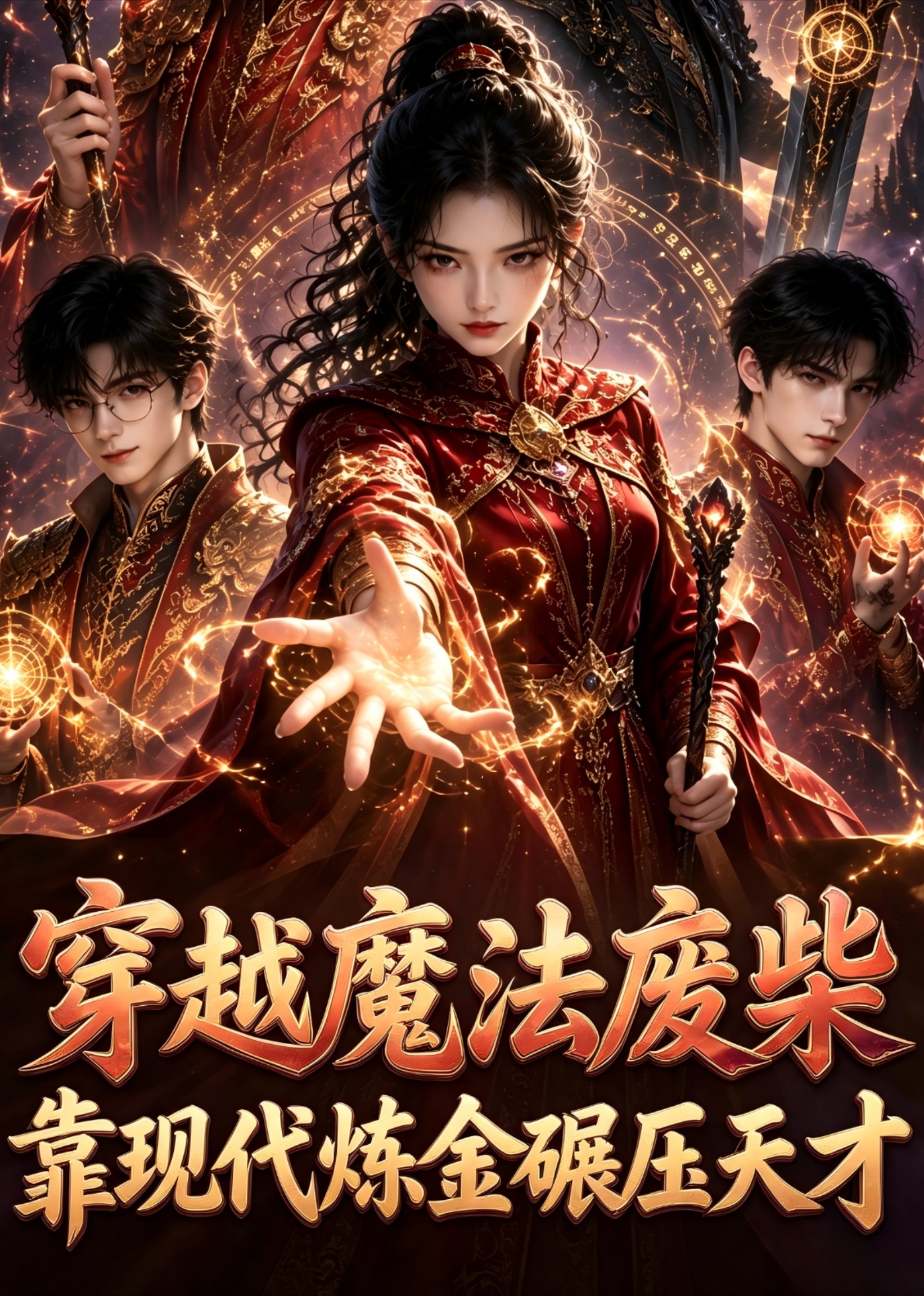 穿越魔法废柴，靠现代炼金碾压天才(全集)