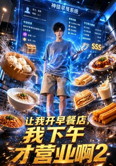 让我开早餐店,我下午才营业啊2(全集)