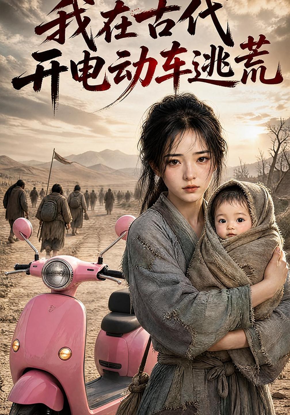 我在古代开电动车逃荒AI短剧(全集)