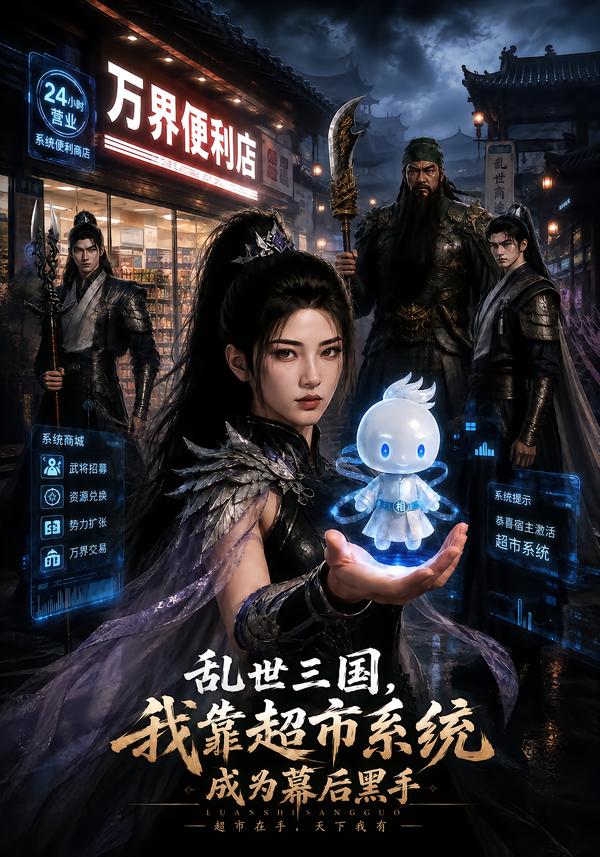 乱世三国,我靠超市系统成为幕后黑手(全集)