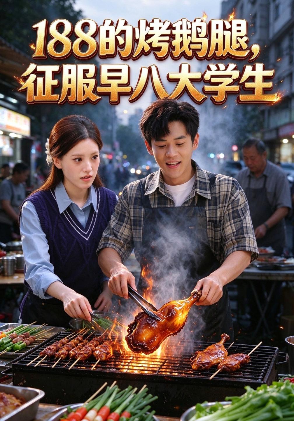 188的烤鹅腿,征服早八大学生(全集)